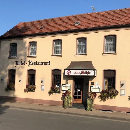 Hotel-Restaurant Zur Muehle Шермбек Экстерьер фото